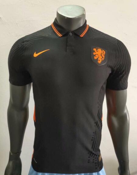 2020 EURO Netherlands Away Kit Soccer Jersey Player Version